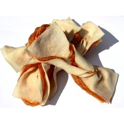 Salač Motýlik z byvolej kože s kuracím mäsom 100 g