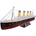 Revell Пъзел 3D, Revell, RMS Титаник с лед светлини, 266 части (R00154)