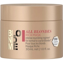 Schwarzkopf BlondME All Blondes Rich Mask 30 ml