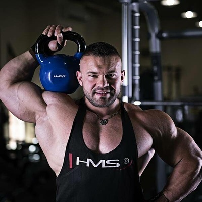 HMS Kettlebell neopren 8 kg