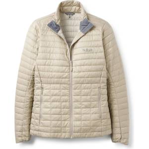 Rab Дамско пухено яке Rab Women's Microlighter Jacket Down jacket - Dark Pebble - размер 38 (EU) (104-6844-0312)