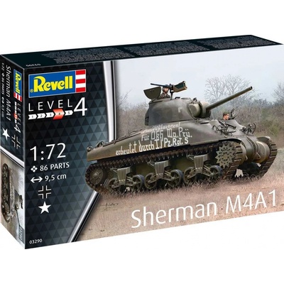 Revell Plastic ModelKit tank 03290 Sherman M4A1 1:72