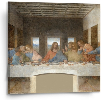 Sablio Obraz Poslední večeře - Leonardo da Vinci - 110x110 cm