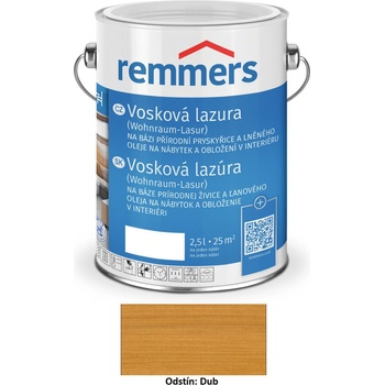 Remmers Vosková lazúra 2,5 l Eiche