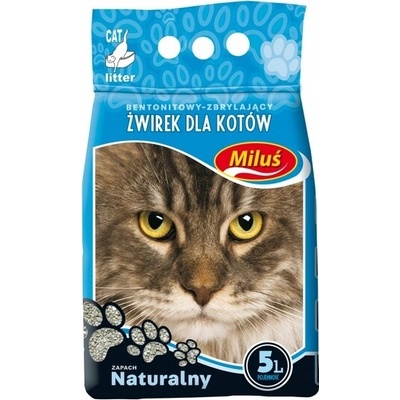 Miluś Bentonitový hrudkovací štandard 5 l