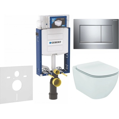 Geberit Kombiffix Ideal Standard Tesi s tlačítkem Sigma30 110.302.00.5 NF6