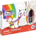 Fiorello Восъчни пастели fiorello цилиндрични смесени цветове 32 броя 170-1387 (170-1387)