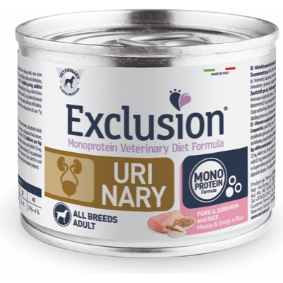 Exclusion Monoprotein Vet Diet Urinary All Breeds bravčové mäso cirok a ryža 200 g