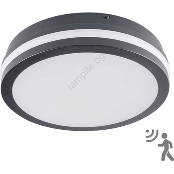 Brilagi - LED външно осветление с сензор BENE LED/18W/230V пр. 22 см IP54 (BG0920)