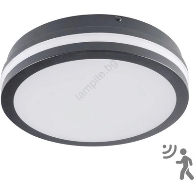 Brilagi - LED външно осветление с сензор BENE LED/18W/230V пр. 22 см IP54 (BG0920)
