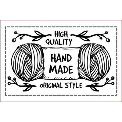 Koženkový štítok Štítok - Handmade Materiál/farba: Šedá koženka