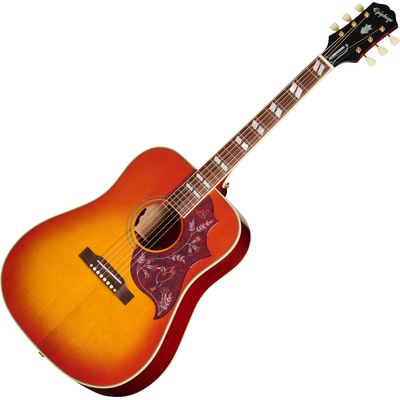 Epiphone Hummingbird Standard Cherry Sunburst Електро-акустична китара Дреднаут