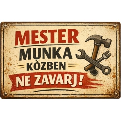 Ceduľa Mester Munka Kozber ne zavarj