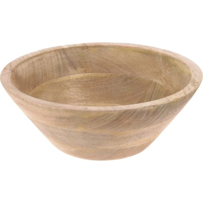 EH Excellent Houseware Mísa z mangového dřeva, Ø 25 cm, hnědá hnědý