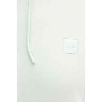 BOSS Orange Памучен суичър BOSS Orange в синьо с качулка с изчистен дизайн 50509314 (50509314)