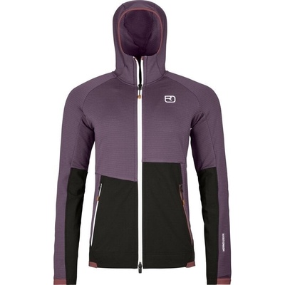 Ortovox Fleece Rib Hoody Womens Wild Berry