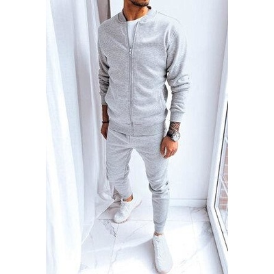 Dstreet světle šedá pánská tepláková souprava AX0728