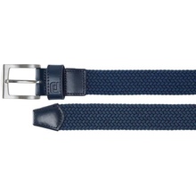 Footjoy pánsky opasok STRIPED BRAIDED golf modrý