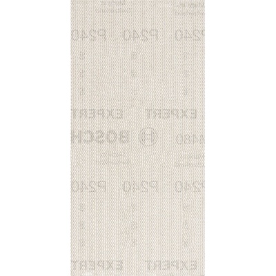 Bosch Brúsny papier EXPERT M480 pre orbitálne brúsky, 93 x 186 mm, zrnitosť 240, 10 ks 2608900749