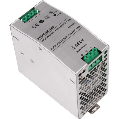 LED zdroj 24V 240W PNDR-24-240 DIN lišta - LED zdroj 24V 240W PNDR-24-240 DIN lišta