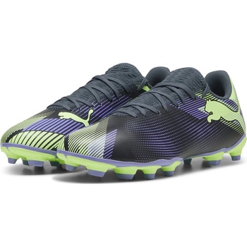 PUMA Футболни бутонки Puma Future 7 Play Firm Ground Football Boots - Grey/Purple/Grn