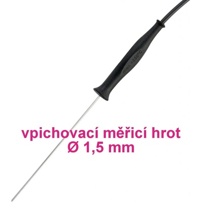 VOLTCRAFT Vpichovací sonda TPT-205 VC-8603645 -70 až 250 °C 100 mm, typ senzoru=Pt1000, Kalibrováno dlepodnikový standard bez certifikátu own