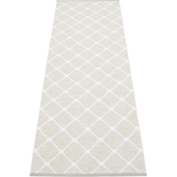 Pappelina Светлосива и кремава пътека за открито и закрито 70x240 cm Rex Fossil - Pappelina (RE9B724)