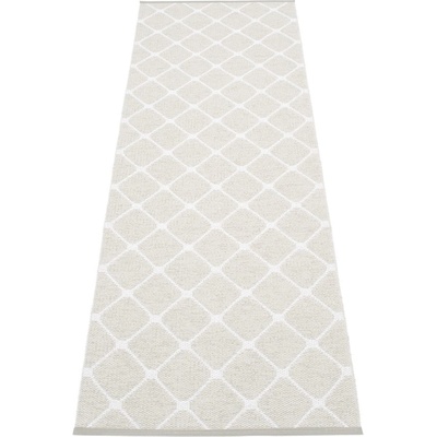 Pappelina Светлосива и кремава пътека за открито и закрито 70x240 cm Rex Fossil - Pappelina (RE9B724)