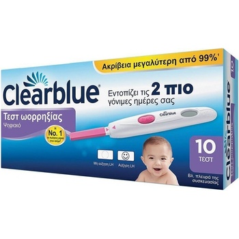 Clearblue Дигитален тест за овулация, Clearblue Digital Ovulation Test 10pcs