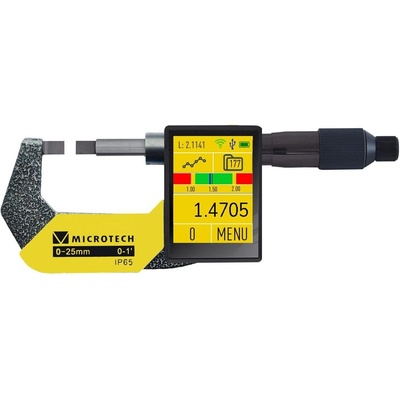 Microtech Electronic Дигитален микрометър с ножовидни наковални Microtech BLADE DataMet - 75-100 мм, 0, 0001 мм (110661008)