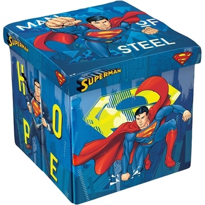 Disney Табуретка Disney Superman, 3 в 1, MDF и текстил, до 150 kg, синя (ON4010160095)