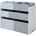 Ginger Home Органайзер-етажерка за играчки Ginger Home - С 9 кутии, сив (JWTR-3090-1)