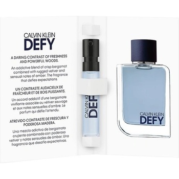 Calvin Klein Defy Eau de Toilette Sample Spray 1.2 ml за мъже