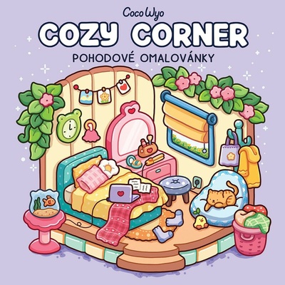 Coco Wyo Pohodové omalovánky Cozy Corner