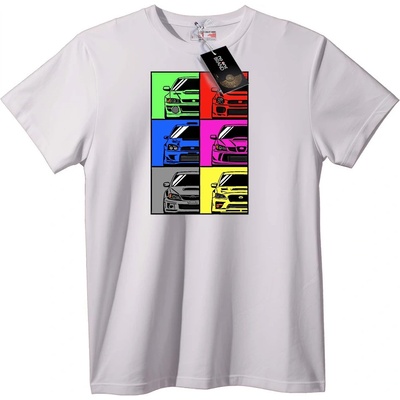 NOONEBRAND Тениска Цветна решетка коли - XS, Black