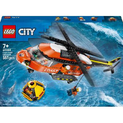 Конструктор LEGO City - Хеликоптер на бреговата охрана (60503) (60503)