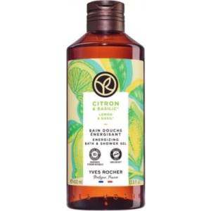 Yves Rocher BAIN NATURE Душ гел Лимон и Босилек 400мл