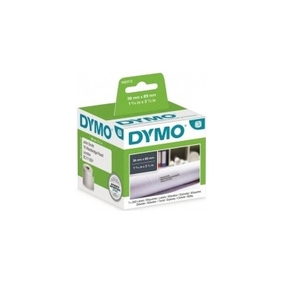 Dymo 1983172, 89mm x 36mm, bílé velké papírové štítky