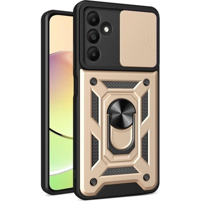 PROTEMIO 70576 RING CAMERA Kryt s držiakom pre Samsung Galaxy A15 / A15 5G zlaté – Hledejceny.cz