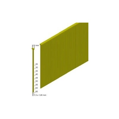 Prebena Kolářské hřebíky N pro hřebíkovačky Prebena, délka 65 mm, 2500 ks