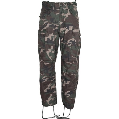 Kalhoty Surplus M65 Vintage Fatigues woodland