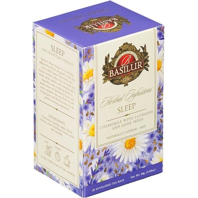 BASILUR Herbal Sleep prebal 20 x 1,5 g