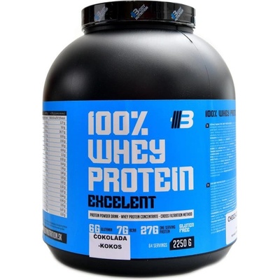 Body nutrition Excelent 100 WPC whey protein 80 2250 g