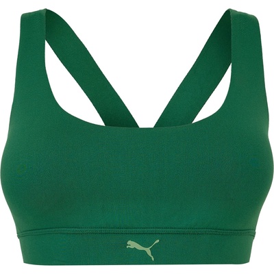 PUMA W Train Mid Impact Bra Medium Sports Womens - Vine