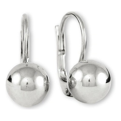 Soliter Minimalistické náušnice z bieleho zlata 231 001 00474 07