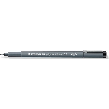 Image 1 of STAEDTLER Fineliner пигментен лайнер 0, 2 мм черен (308 02-9)
