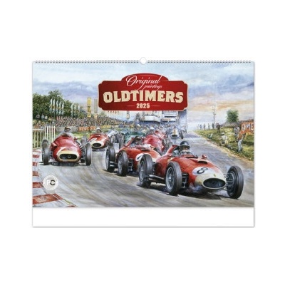 Oldtimers nástěnný 2025