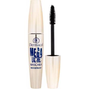 Dermacol Mega Lashes водоустойчива спирала за обем и удължаване на миглите 12.5 ml нюанс Black