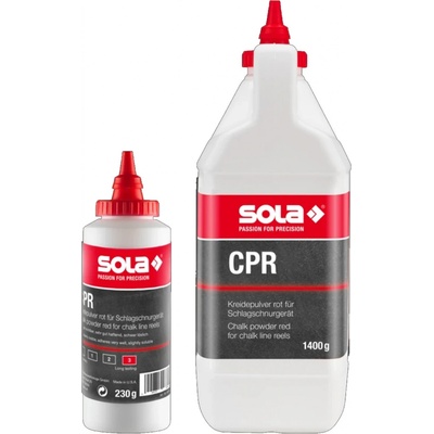 SOLA CPR 230 značkovací křída 230g - červená