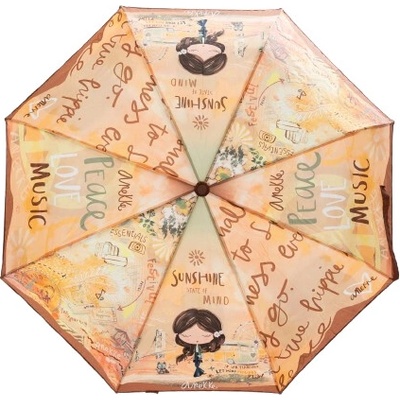 Anekke deštník 38483-002 PEACE+ LOVE Multicolor